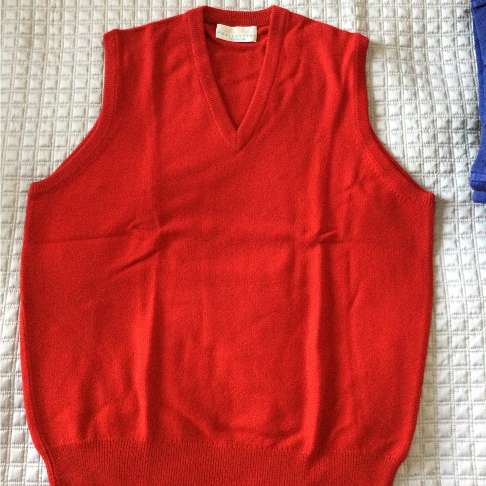 Ballantyne Cashmere Sweater Vest